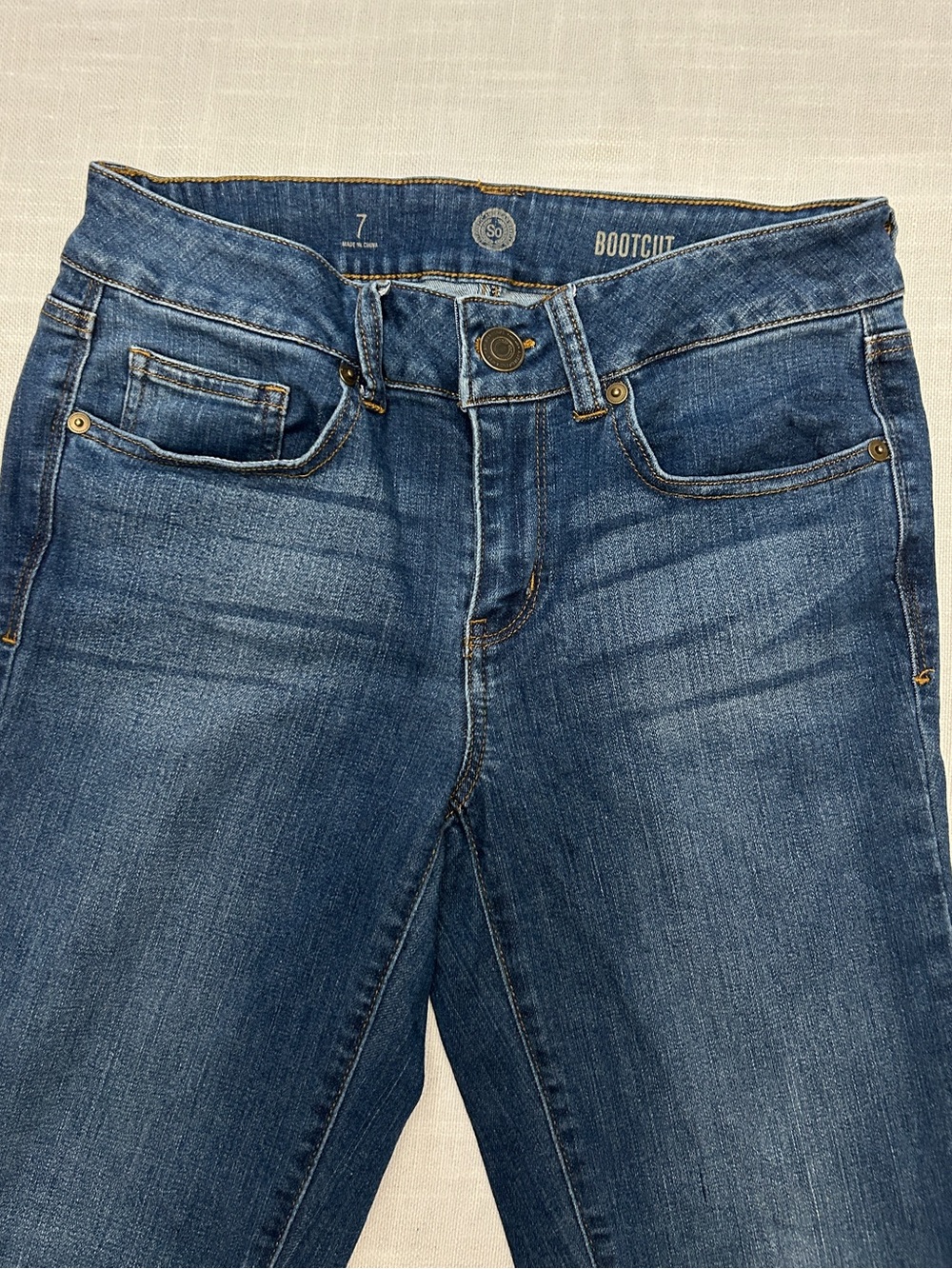 Bootcut Juniors Jeans - Blue denim